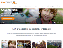 Tablet Screenshot of havi-travel.com